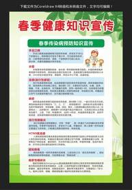 春季健康知识宣传