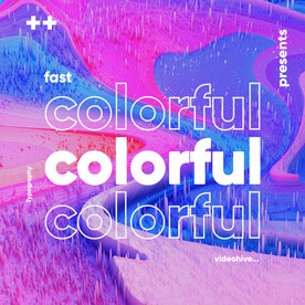 高级幻彩流体高饱和质感海报系列