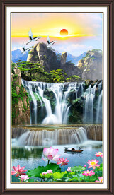 玄关山水画