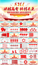 决战高考誓师动员大会PPT