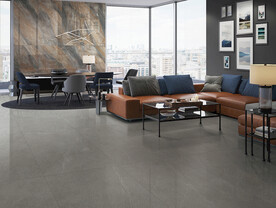 仿古砖瓷砖空间效果图