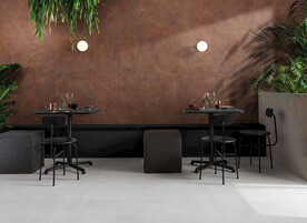 仿古砖瓷砖空间效果图