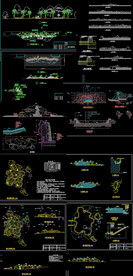园林假山置石图纸