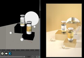 安瓿精华C4D场景