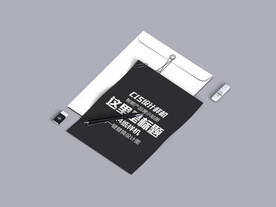 办公室文件样机