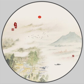 水墨画
