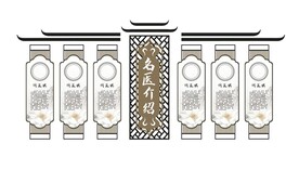 校园形象墙 医院形象墙