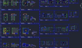 瓷砖店全套施工图