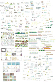 CAD卡通花纹图案