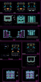 豪华石材别墅CAD图纸