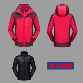 冲锋衣效果图片