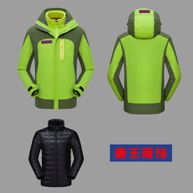 冲锋衣效果图片