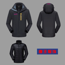 冲锋衣效果图片