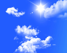 蓝天白云