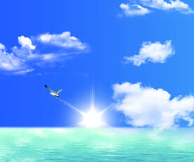 蓝天