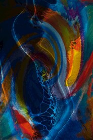 抽象艺术喷墨油画