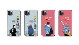 创意 卡通 情侣手机壳