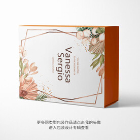 精品包装盒设计平面图