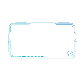 科技装饰网格元素