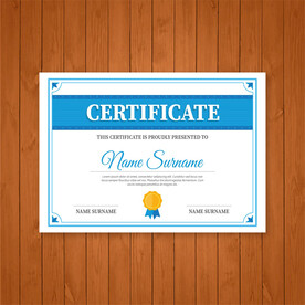 优秀员工颁奖荣誉证书模板设计