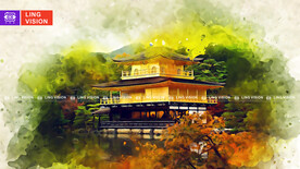 日本京都金阁寺