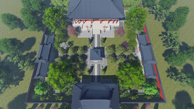 家庙鸟瞰图