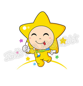 可爱幸运星精灵