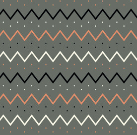 卡通 几何 波浪 点子