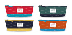 简约 字母 笔袋