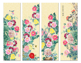 装饰画牡丹