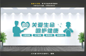 医院门诊文化墙