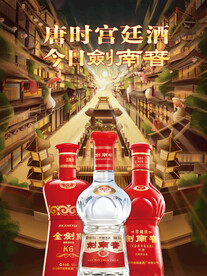 剑南春宣传海报POP元素可替换