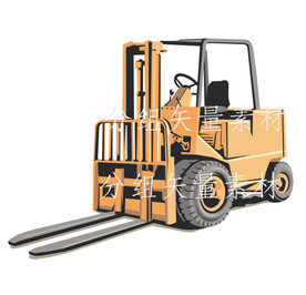 叉车卡通