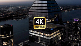 高端商务建筑群视频