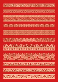 中式花纹边框