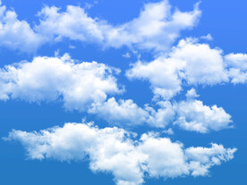 蓝天白云