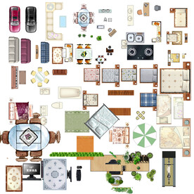 海报地产开发广告室内彩屏高清