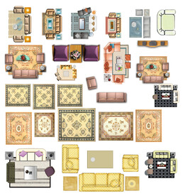 沙发海报地产开发广告彩屏素材