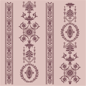 硅藻泥网板欧式现代中式花纹图片