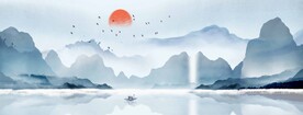 意境山水画