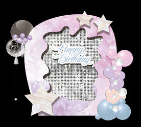 马卡龙色甜品台背景甜品区 