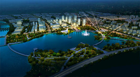 鸟瞰图  厂房  园区 