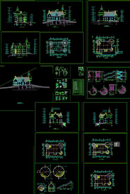 古城堡全套施工图 