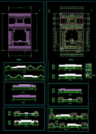 四合院建筑设计详图 