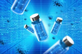 医学药品细菌海报