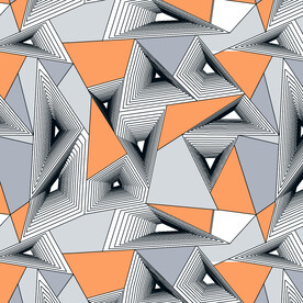 几何 秋款 漩涡 线条