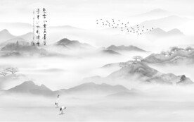 新上架高端新款山水 文件分层 