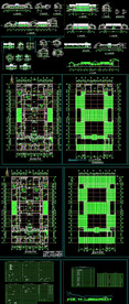 四合院建筑CAD施工图