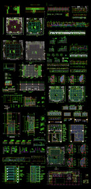 藏式宾馆建筑施工图