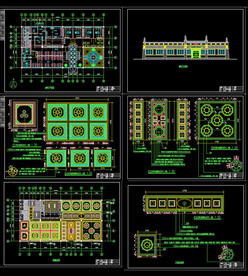 藏式咖啡厅设计图纸